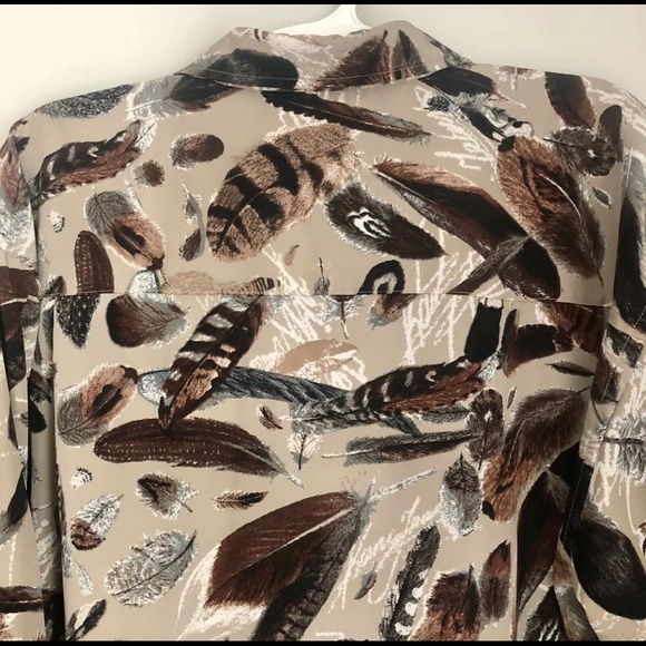 VTG Karl Kani Feathers Button Shirt N3 - Picture 9 of 9